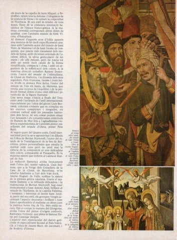 LAMINA V15256: Retaula de Sant Vicenç a l'eculi, esglesia de Sant Vivenç de Sarria