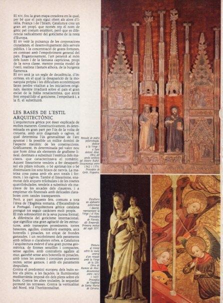 LAMINA V15253: Retaula dedicat a la Verge i a Sant Antoni Abat obra del Mestre Rubio