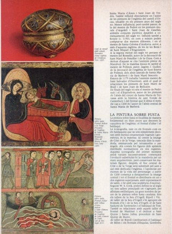 LAMINA V15252: Pintura dedicat a la Verge pel Mestre d'Avia any 1200