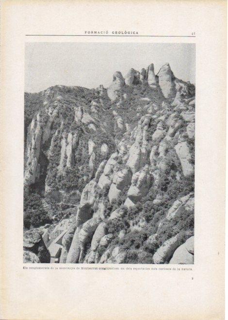 LAMINA V15205: Conglomerats de la muntanya de Montserrat