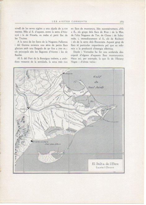 LAMINA V15202: Mapa del Delta de l'Ebre