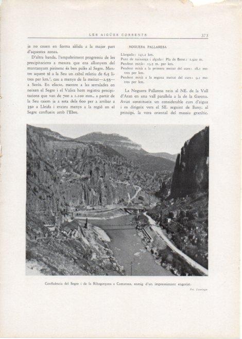 LAMINA V15195: Confluencia del Segre i de la Ribagorçana a Camarasa
