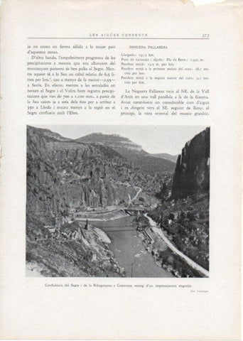 LAMINA V15195: Confluencia del Segre i de la Ribagorçana a Camarasa