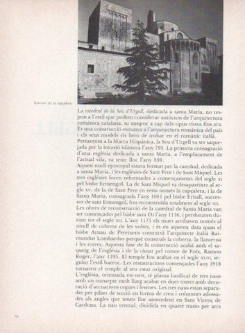 LAMINA V15269: Catedral de la Seu d'Urgell. Exterior de la capçalera
