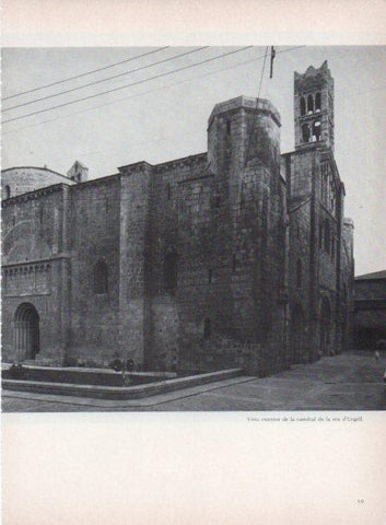 LAMINA V15270: Catedral de la Seu d'Urgell. Vista exterior