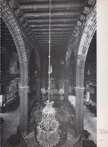 LAMINA V15312: Llotja de Barcelona. Interior