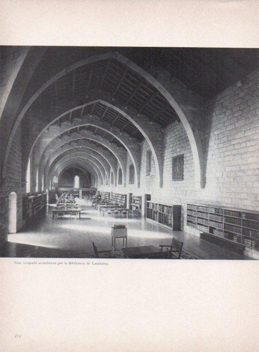 LAMINA V15328: Hospital de la Santa Creu Barcelona. Biblioteca de Catalunya