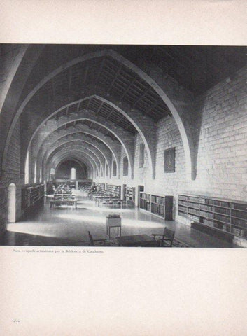 LAMINA V15328: Hospital de la Santa Creu Barcelona. Biblioteca de Catalunya