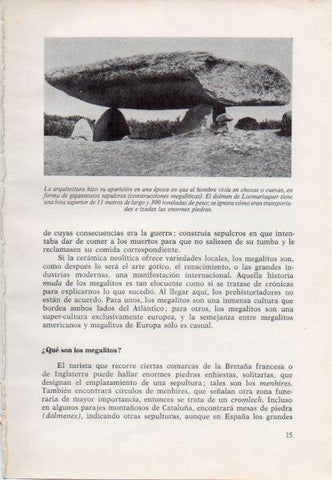 LAMINA V15342: Dolmen de Locmariaquer