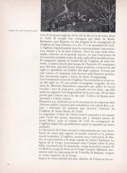 LAMINA V15335: Santa Maria de Taull. L'esglesia enmig del poble