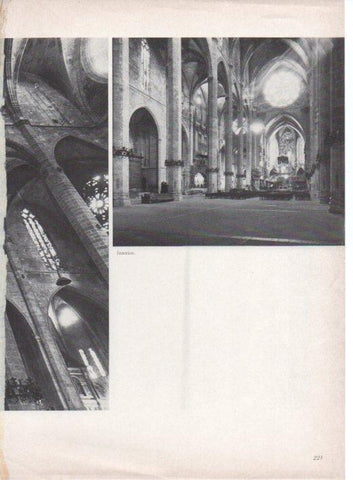 LAMINA V15334: Catedral de Mallorca. Interior