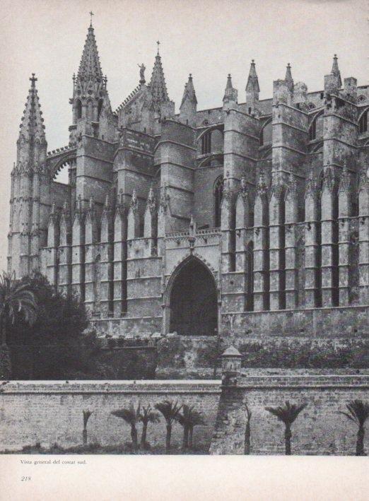 LAMINA V15331: Catedral de Mallorca. Vista general del costat sud