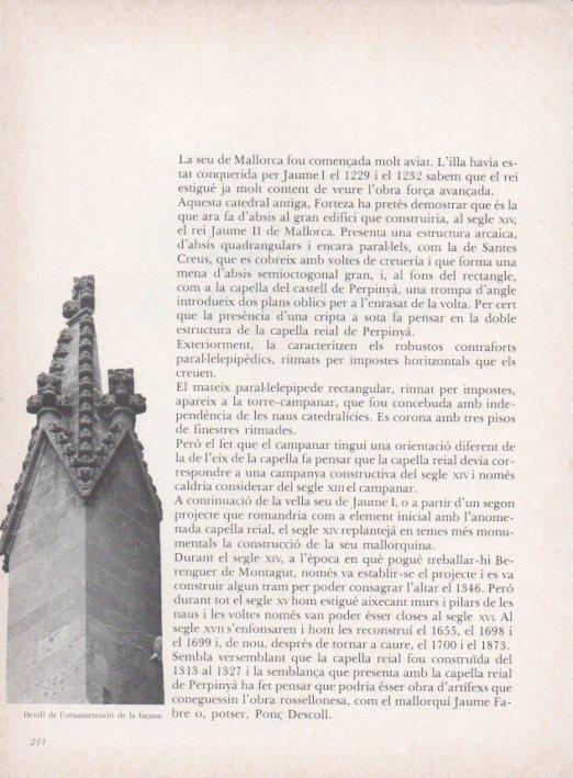 LAMINA V15329: Catedral de Mallorca. Ornamentacio de la façana
