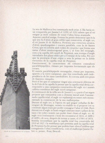 LAMINA V15329: Catedral de Mallorca. Ornamentacio de la façana