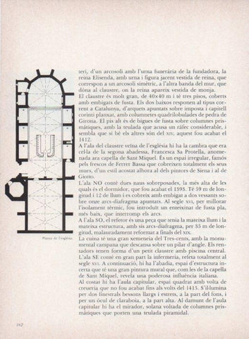 LAMINA V15307: Monestir de Pedralbes. Planta de l'esglesia