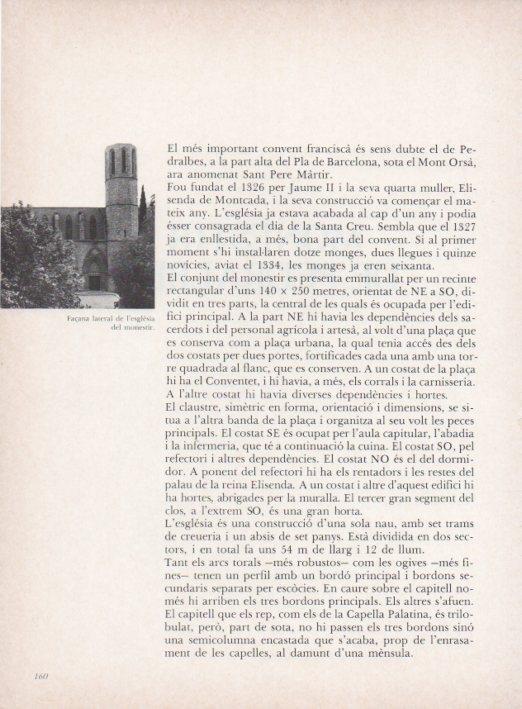 LAMINA V15306: Monestir de Pedralbes. Façana lateral