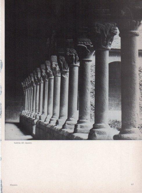 LAMINA V15272: Catedral de la Seu d'Urgell. Galeria del claustre