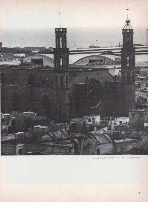 LAMINA V15303: Santa Maria del Mar. Vista general