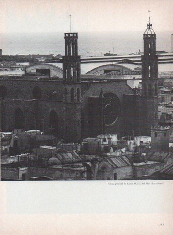 LAMINA V15303: Santa Maria del Mar. Vista general