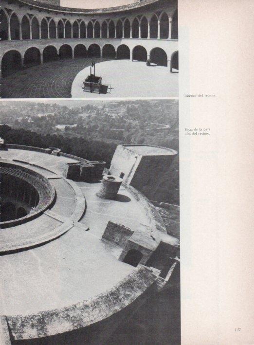 LAMINA V15300: Castell de Bellver. Part alta del recinte