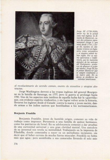 LAMINA V15497: Jorge III rey de Inglaterra