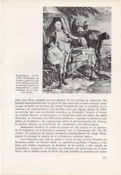 LAMINA V15498: George Washington