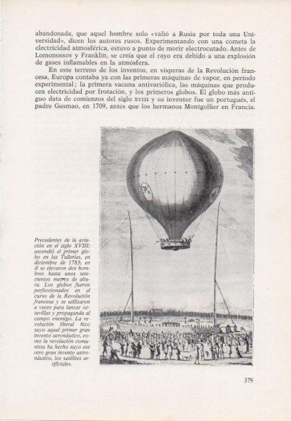 LAMINA V15499: Primer globo en las Tullerias en 1783