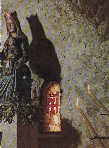 LAMINA V15666: La Mare de Deu esglesia de la Tossa de Montbui