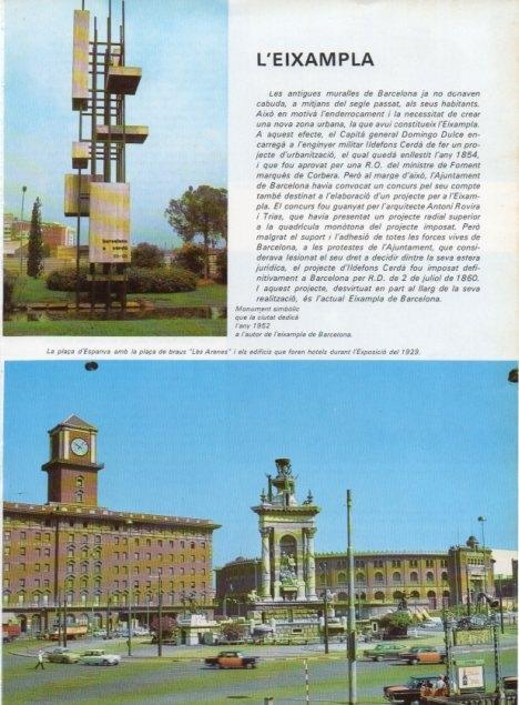 LAMINA V15688: Vista de la Plaça d'Espanya, Barcelona