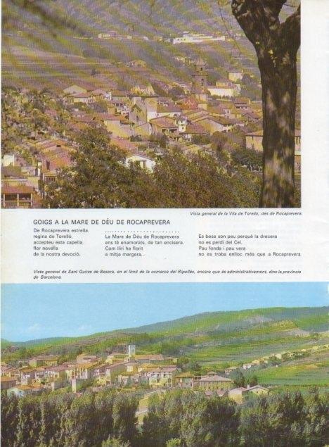 LAMINA V15676: Vistes de Torello i de Sant Quirze de Besora