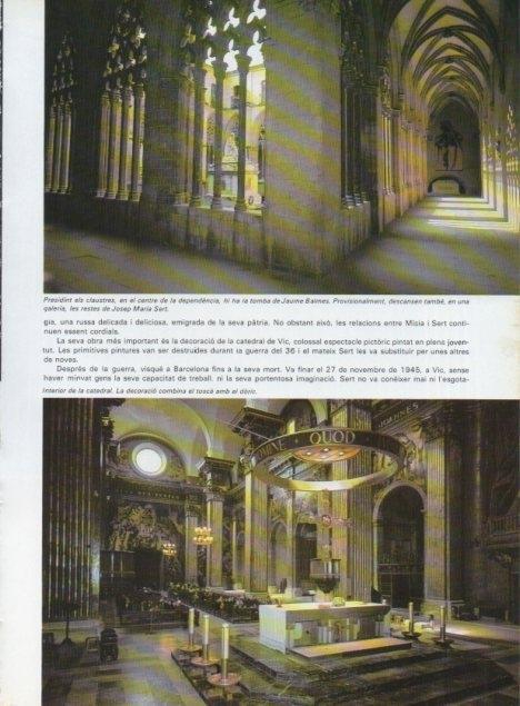 LAMINA V15675: Claustre de la catedral de Vic