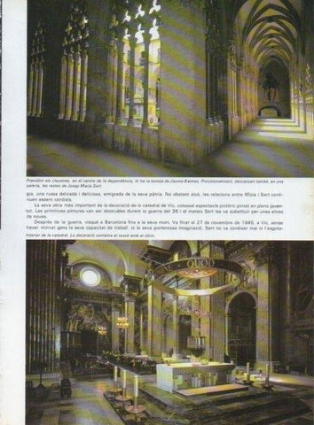 LAMINA V15675: Claustre de la catedral de Vic