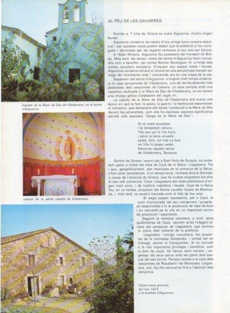 LAMINA V15730: Capella de la Mare de Deu de Vilademany, Aiguaviva