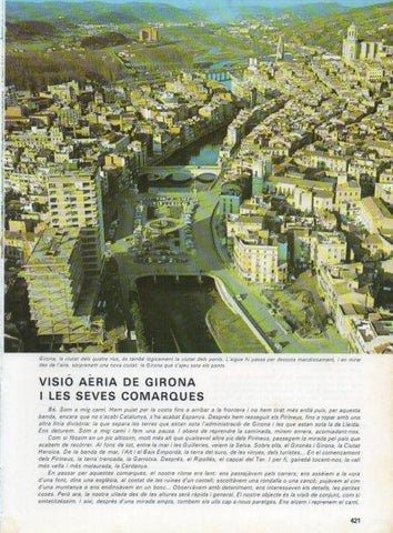 LAMINA V15778: Vista aeria de Girona