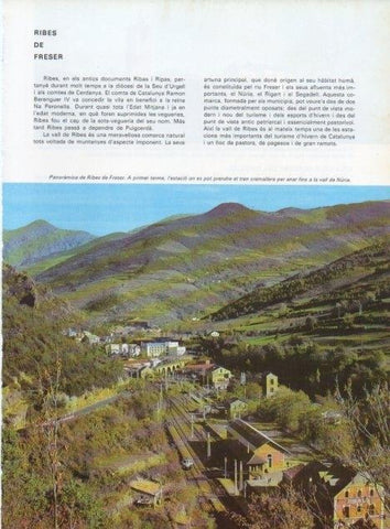 LAMINA V15769: Panoramica de Ribes de Freser