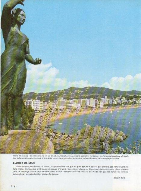 LAMINA V15735: Vista de Lloret de Mar