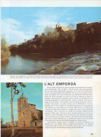 LAMINA V15747: Vista i parroquia de Bascara, Girona