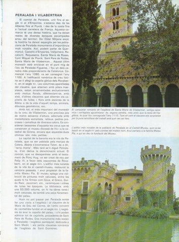 LAMINA V15751: Campanar de Santa Maria de Vilabertran