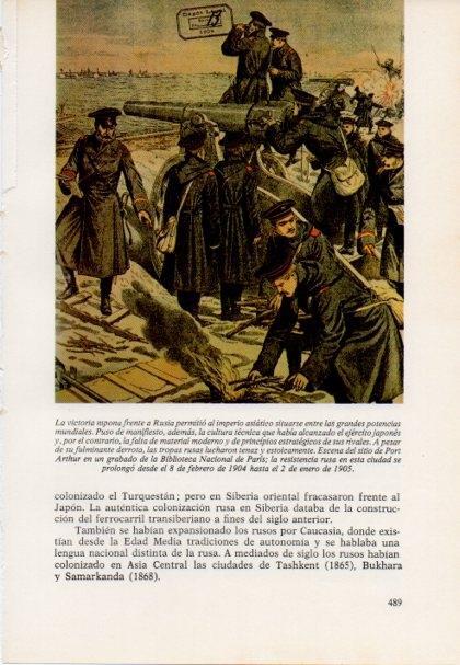 LAMINA V15546: Sitio de Port Arthur grabado, Biblioteca Nacional de Paris