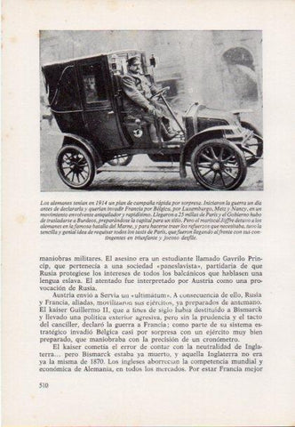 LAMINA V15556: Taxi de Paris en la Primera Guerra Mundial