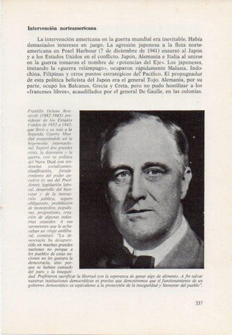 LAMINA V15569: Franklin Delano Roosevelt