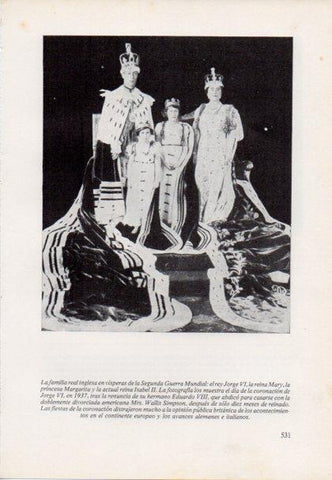 LAMINA V15566: La coronacion de Jorge VI fotografia de 1937