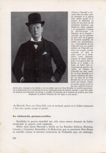 LAMINA V15565: Winston Churchill fotografia a los veinte años