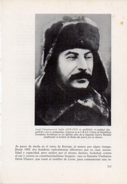 LAMINA V15559: Iossif Vissarionovich Stalin