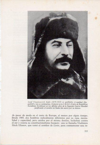 LAMINA V15559: Iossif Vissarionovich Stalin