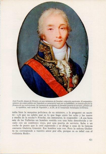 LAMINA V15515: Jose Fouche duque de Otranto por Sumbat