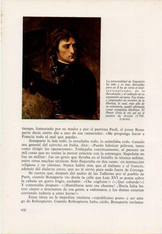LAMINA V15511: Napoleon por el Pintor Gros