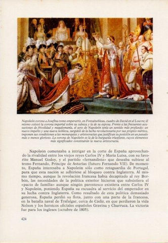 LAMINA V15516: Napoleon corona a Josefina por David