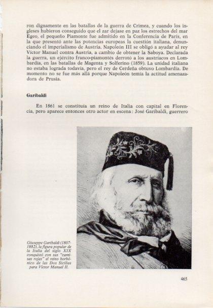 LAMINA V15535: Giuseppe Garibaldi
