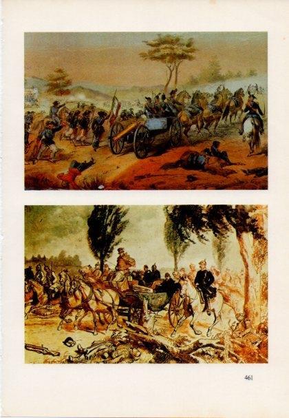 LAMINA V15533: Bismarck y Napoleon III tras la batalla de Sedan